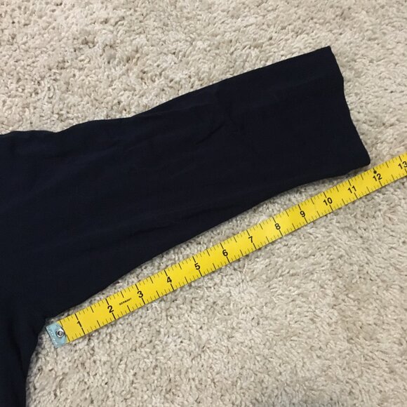 Nygard Dark Bluish Black Modern Rayon Jersey Tunic Dress or Shirt - Picture 16 of 16